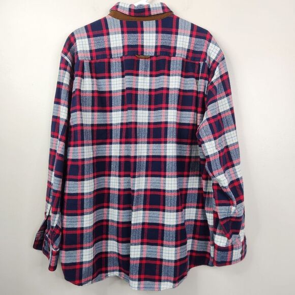 Orvis The Perfect Flannel Long Sleeve Full Button Down Schacket XXL - Picture 2 of 7